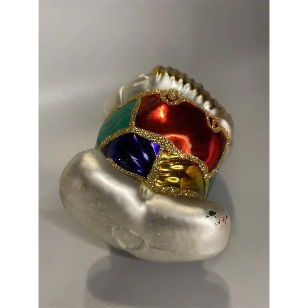 Kurt S Adler Polonaise Christmas Ornament Clown Musician Playing Accordion